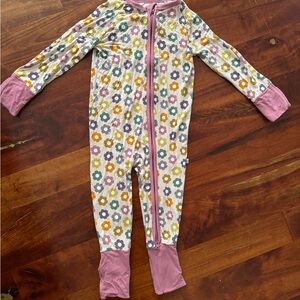 Emerson & Friends floral onesie